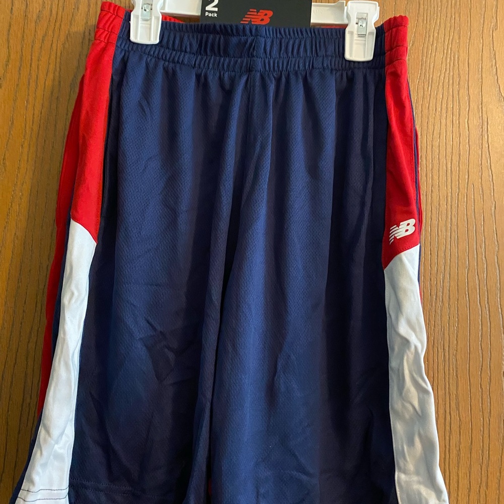 New Balance Red Athletic Shorts